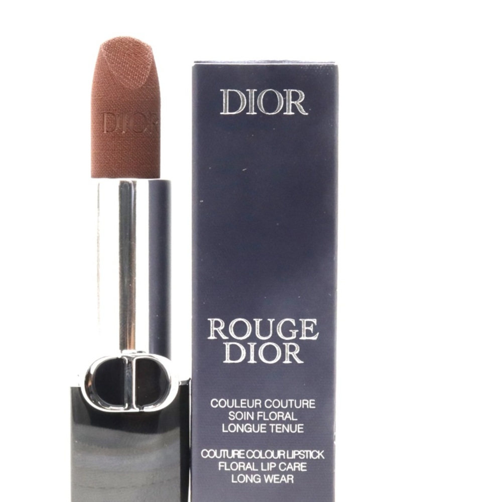 Dior Rouge Lipstick in Deep Brown